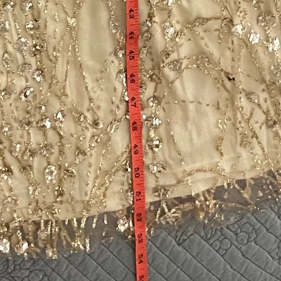 NEW Southern Fried Chics Sequin and Glitter Maxi Dress - Picture 11 of 13